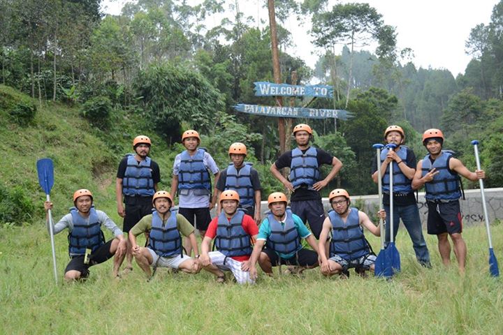 Rafting Di Bandung, feat Club Motor Bandung
