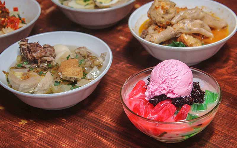 Bakso Pedas Kuah Rawit di Kedai G28 Tempat Kuliner di Bandung