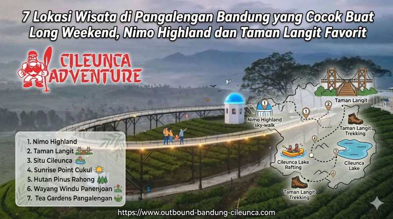 7 Lokasi Wisata di Pangalengan Bandung yang Cocok Buat Long Weekend, Nimo Highland dan Taman Langit Favorit
