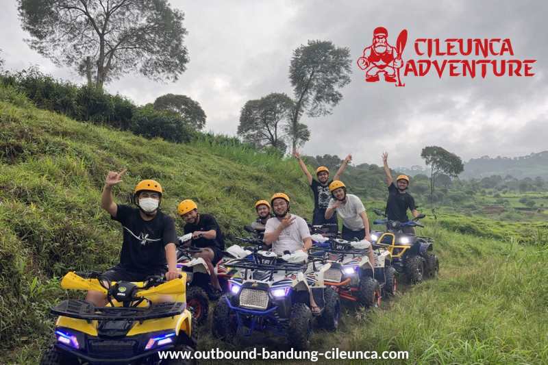 Wisata Motor ATV Adventure di Cileunca Adventure Pangalengan