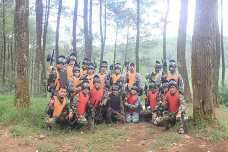 Paintball Edukatif untuk Siswa SMP SMA di Pangalengan bersama Cileunca Adventure
